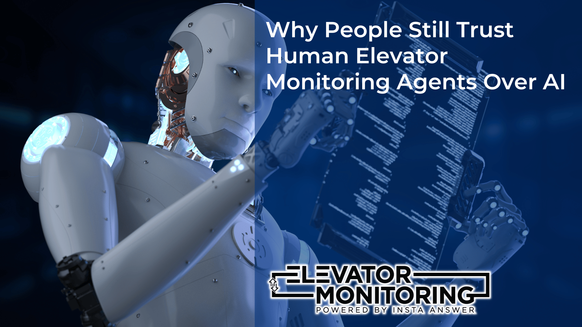 Why People Still Trust Human Elevator Monitoring Agents Over AI