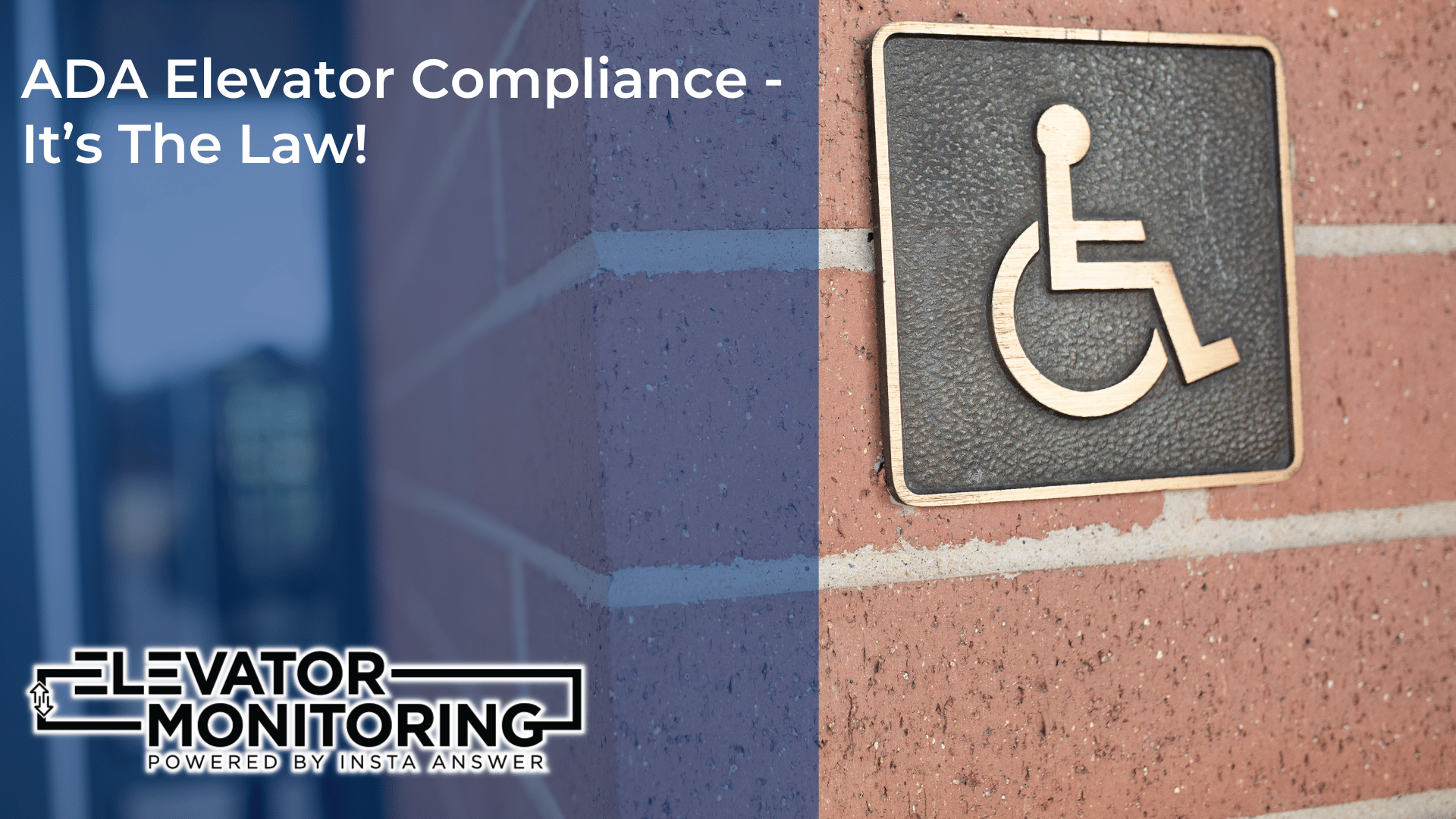 ADA Elevator Compliance It’s The Law